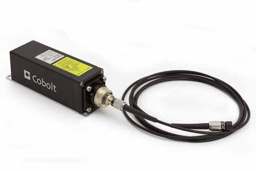 Fiber coupled narrow linewidth lasers