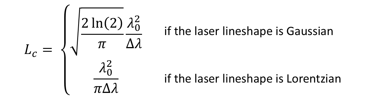 Laser lineshape equation